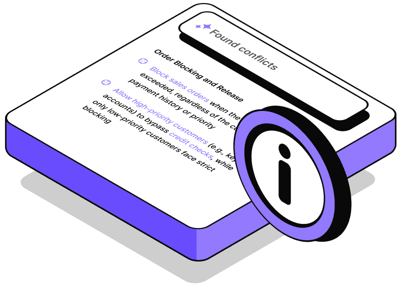 Self-correcting code generation with clean core compliance
